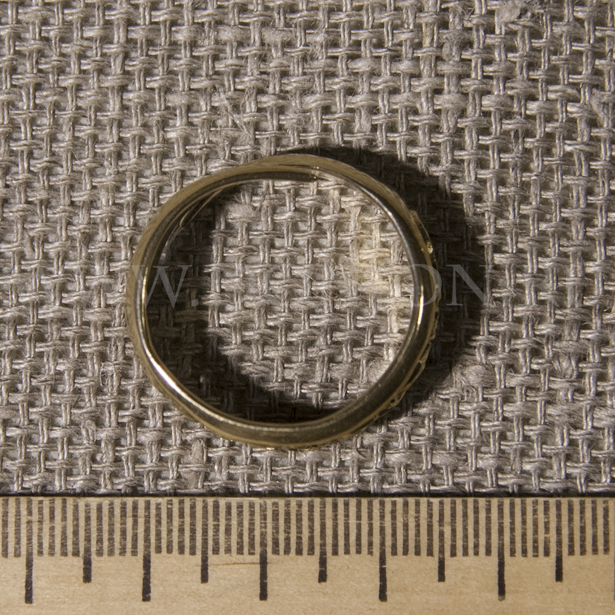 Кольцо R-022 "Скандинавские узоры" большое (Й)