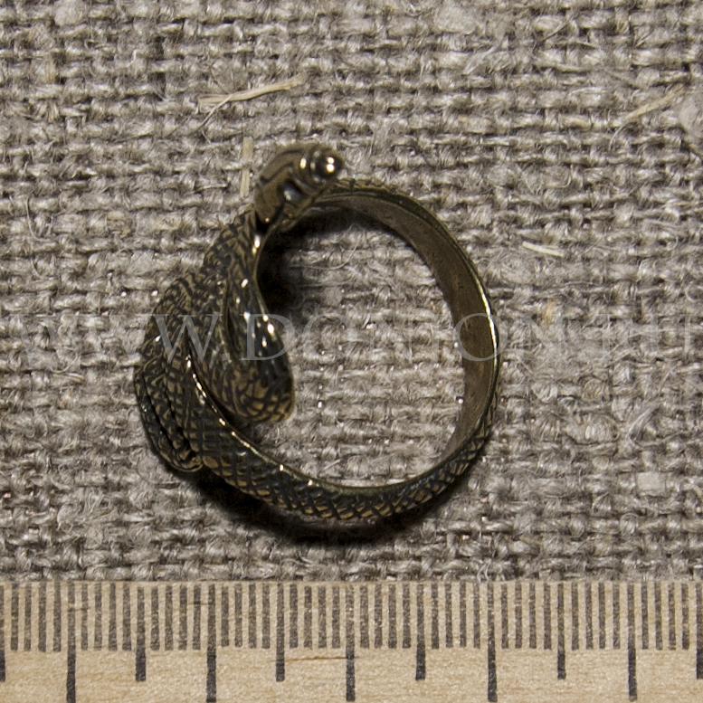 Кольцо R-074 "Змейка" (Й)