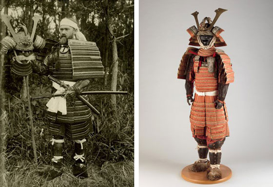 Bashford Dean in Japanese armor