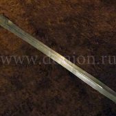 Клинок меча "Спата" из дамаска (ВД)