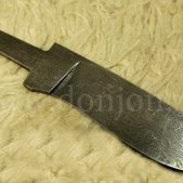 Клинок ножа "Финка" из дамаска (ВД) ст