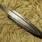 Клинок ножа "Двудольный" из дамаска (ВД)