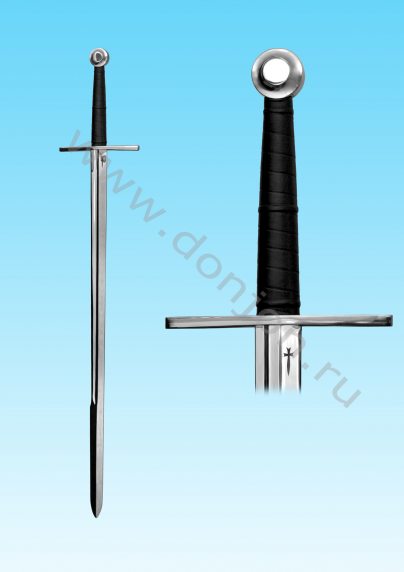 Готический полуторный одноезвийный меч (Рост)
