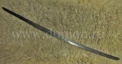 Клинок меча "Катана" из дамаска (ВД)