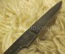Клинок ножа "Финка" из дамасской стали, средний, под накладки (ВД)